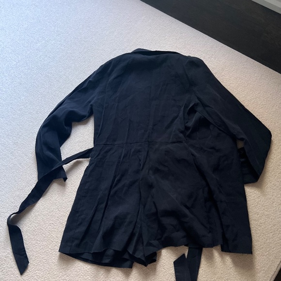 Zara faded effect blazer romper dress, size L - Picture 3 of 4